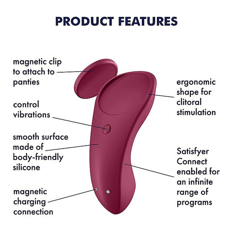 Sexy Secret App Connect Remote Control Panty Vibrator
