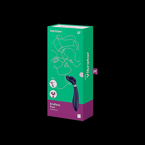 Endless Fun Silicone Vibrating Couples Toy by Satisfyer