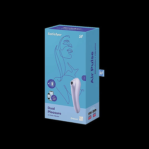 Dual Pleasure Air Pulse Clitoral and G Spot Vibrator