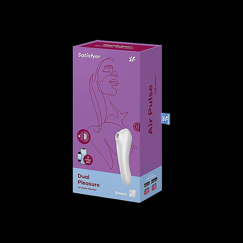 Dual Pleasure Air Pulse Clitoral and G Spot Vibrator