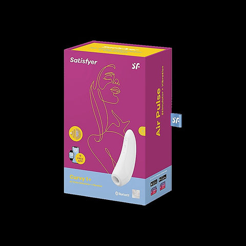 Curvy 1+ App Controlled Air Pulse Vibrating Clitoral