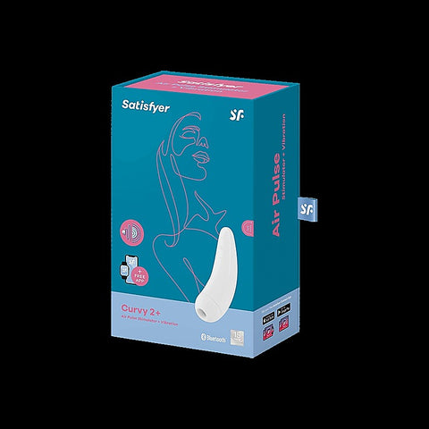 Curvy 2+ Mobile App Connected Clitoral Massager by Satisfyer