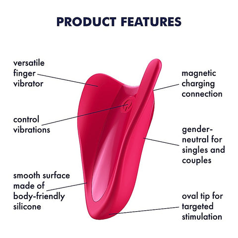 High Fly Waterproof Full Body Personal Finger By Satisfyer