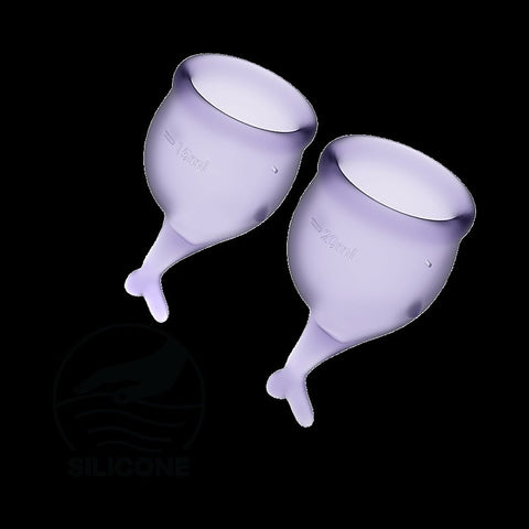 Feel Secure Medical Grade Silicone Menstrual Cups