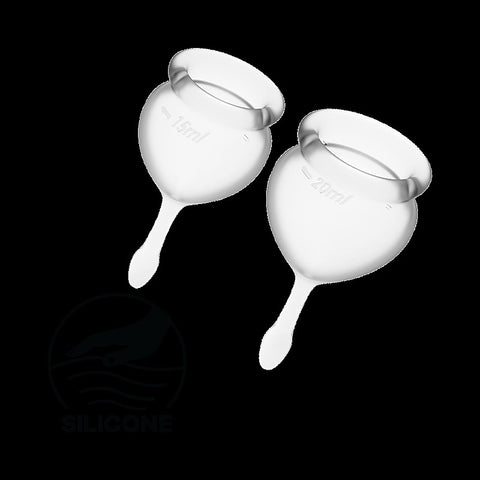 Feel Good Menstrual Cup Condom by Satisfyer