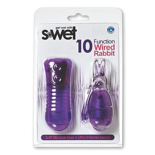 S-Wet Wired Rabbit Ear Massager by Nu Sensuelle