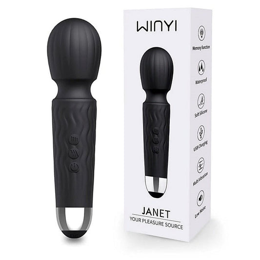 Janet Vibrating Pleasure Mini Wand by Winyi
