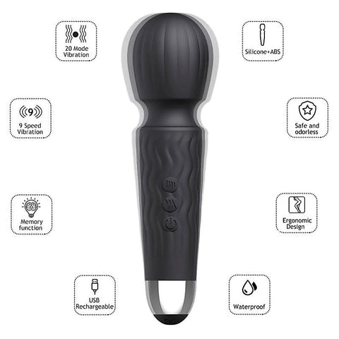 Janet Vibrating Pleasure Mini Wand by Winyi