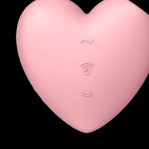 Cutie Heart 12 Functions USB Rechargeable Clitoral Vibrator