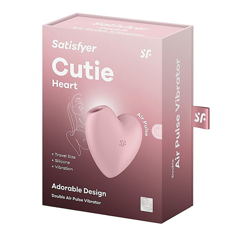 Cutie Heart 12 Functions USB Rechargeable Clitoral Vibrator