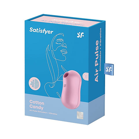 Cotton Candy Air Pulse Clitoral Massager by Satisfyer