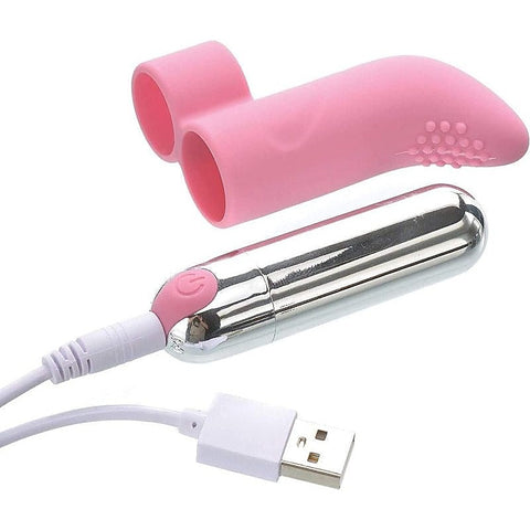 Silicone Rechargeable Finger Vibe by Adam & Eve