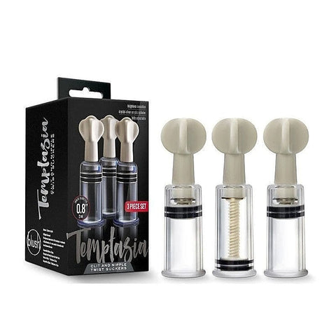 Clit & Nipple Twist Suckers by Blush Novelties