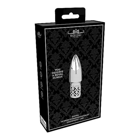 Glitter Rechargeable ABS Bullet by Shots Toys
