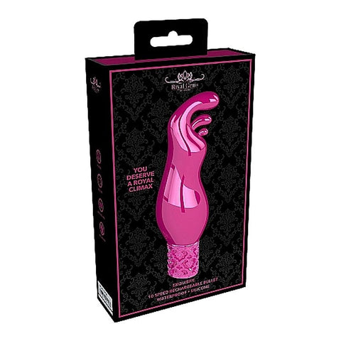 Exquisite Rechargeable Silicone Bullet by Shots Toys
