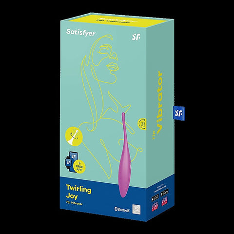 Twirling Joy App Controlled Circulating Vibrator