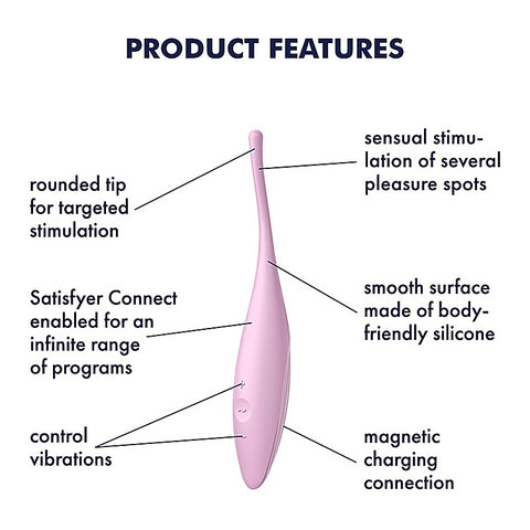 Twirling Joy App Controlled Circulating Vibrator