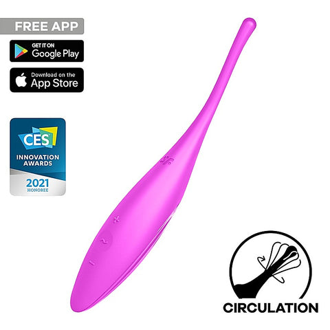 Twirling Joy App Controlled Circulating Vibrator