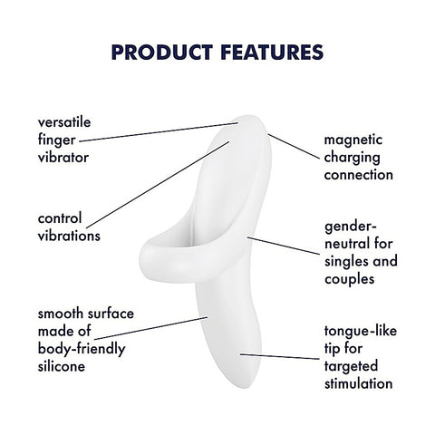 Bold Lover 12 Functions Vibrating Finger Vibrator