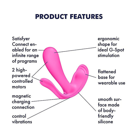 Top Secret + App Connect Sensual G Spot Vibrator