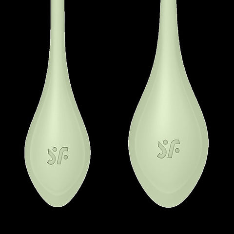 Yoni Power 2 Silicone Kegel Exerciser Balls by Satisfyer