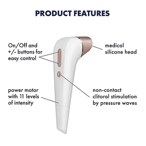 Number Two Air Pulse Clitoral Vibrator by Satisfyer