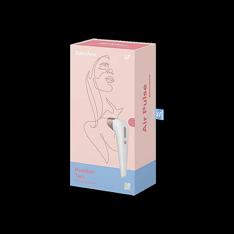 Number Two Air Pulse Clitoral Vibrator by Satisfyer