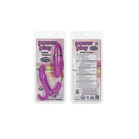 Power Play Triple Teaser Prostate Vibrator by CalExotics