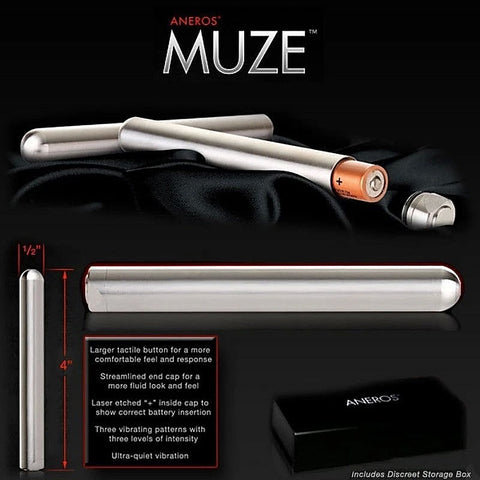Muze Stainless Steel Bullet by Aneros