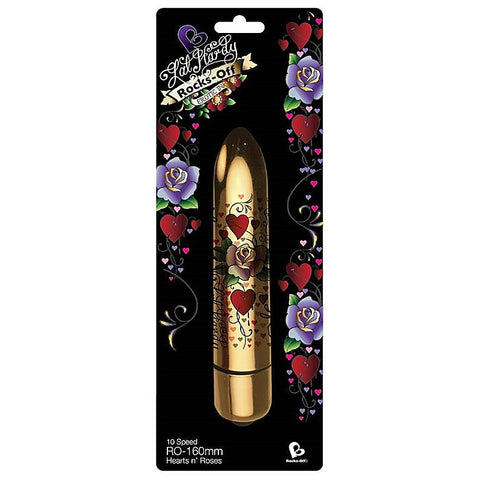 Erotic Ink 160mm Hearts N' Roses by Rocks Off