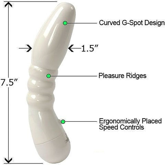 Harmony Divine White G-Spot Massager by Doc Johnson