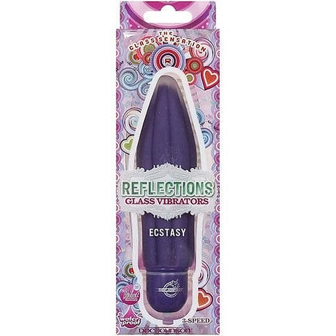 Reflections ECSTASY Adult Glass Vibrator by Doc Johnson