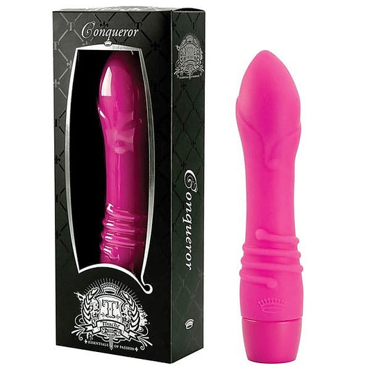 Conqueror Silicone Vibrator by Shots Toys