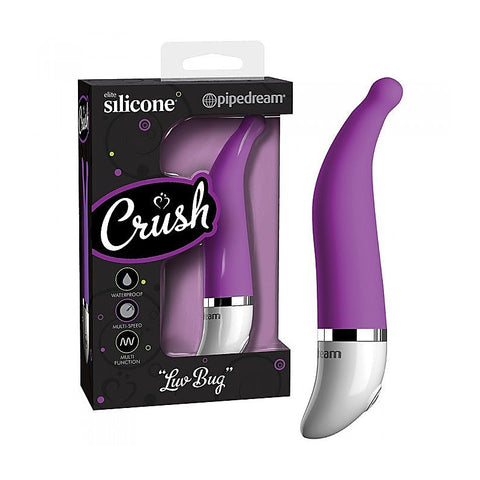 Crush Luv Bug Silicone Clitoral Massager by Pipedream