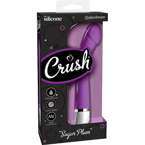 Crush Sugar Plum Waterproof Silicone Vibrator by Pipedream