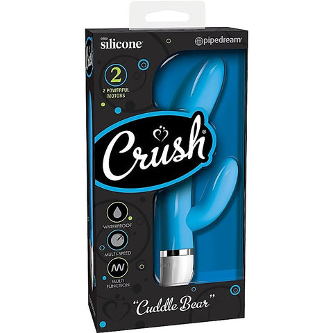 Crush Cuddle Bear Mini Rabbit Vibrator by Pipedream