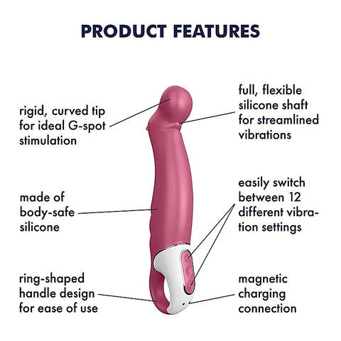 Petting Hippo 12 Functions G Spot Vibrator by Satisfyer
