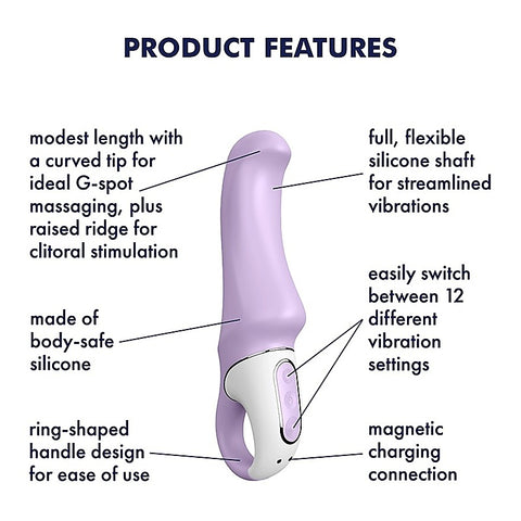 Charming Smile 12 Functions G Spot Vibrator by Satisfyer