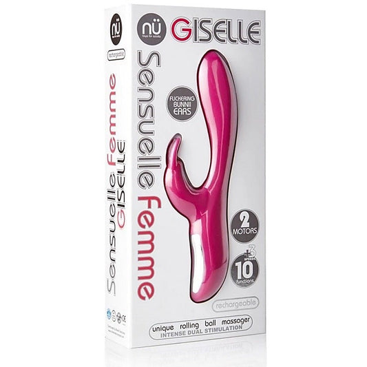 Giselle Magenta Rabbit Vibrator by Nu Sensuelle
