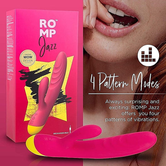 Romp Jazz Rabbit Vibrator by Love Honey