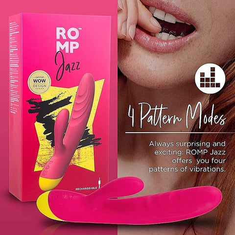 Romp Jazz Rabbit Vibrator by Love Honey