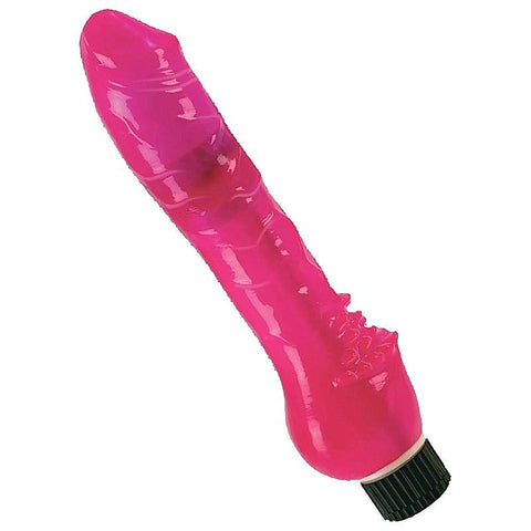Customizable Vibrating Slim Pink Pleaser by Adam & Eve