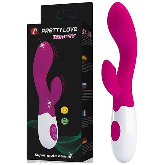 Brighty G-Spot Silicone Rabbit Vibrator by Baile