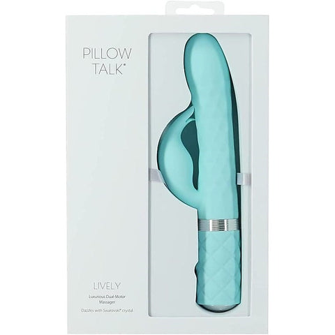 Pillow Talk Lively Dual-Motor Vibrator by BMS Factory