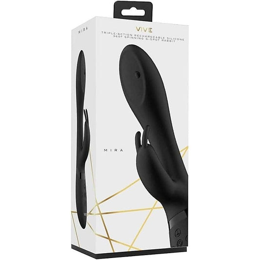 Vive Mira Spinning G-Spot Rabbit by Shots Toys