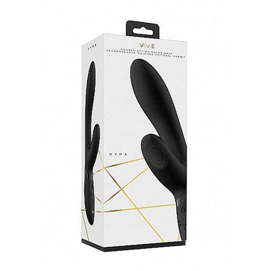 Vive Kyra Pulse Clitoral Rabbit by Shots Toys
