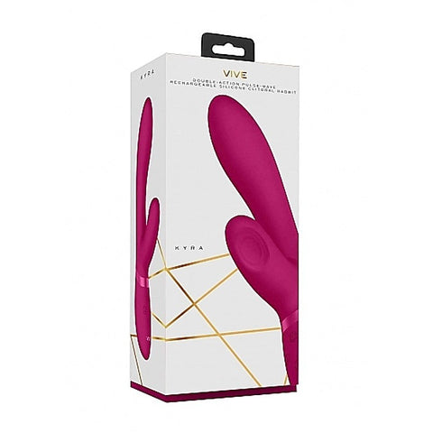 Vive Kyra Pulse Clitoral Rabbit by Shots Toys