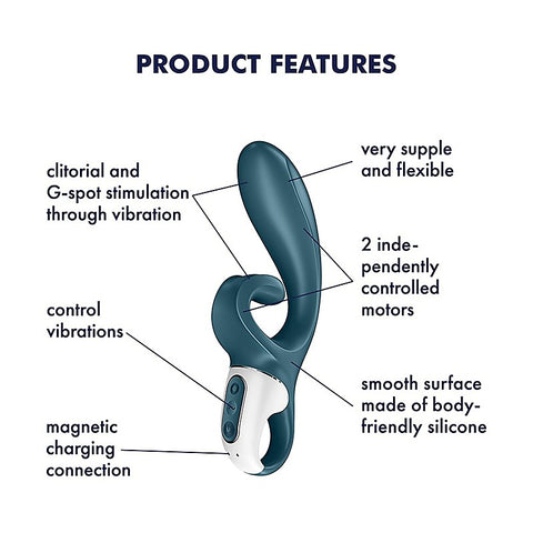 Hug Me App Control Multi Functions Rabbit Vibrator