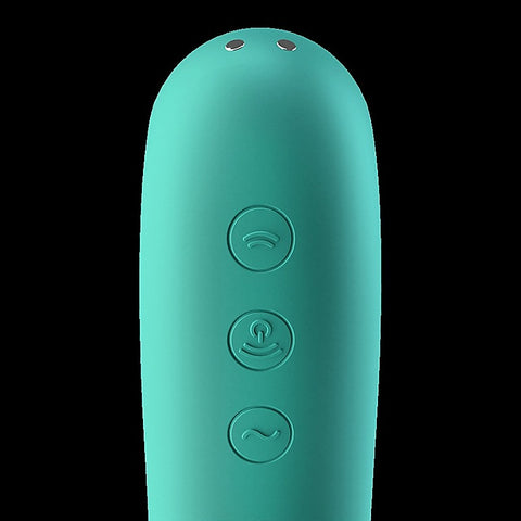 Dual Kiss Double Sided Air Pulse Clitoral Vibrator