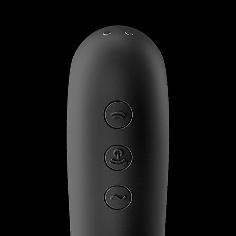 Dual Kiss Double Sided Air Pulse Clitoral Vibrator